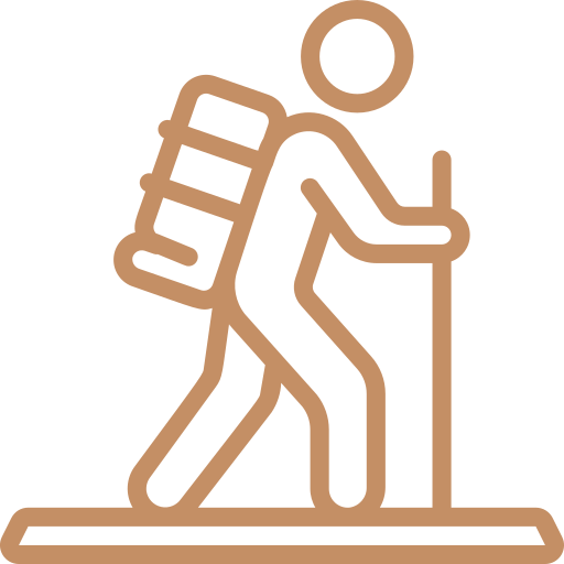 Hiker icon